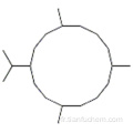 Cyclotétradécane, 1,7,11-triméthyl-4- (1-méthyléthyl) CAS 1786-12-5